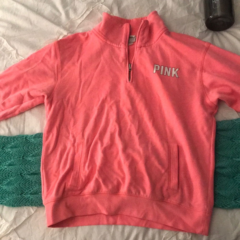 PINK quarter zip